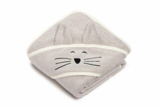Bambusowy ręcznik light beige cat